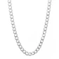Cadena Plata 925 4mm 60cm Modelo Grumet - Miniatura 4