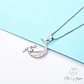 Collar Plata 925 Hada Luna Rosada - Miniatura 5