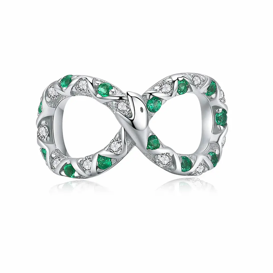 Charm Dije Plata 925 Infinto Serpiente 1