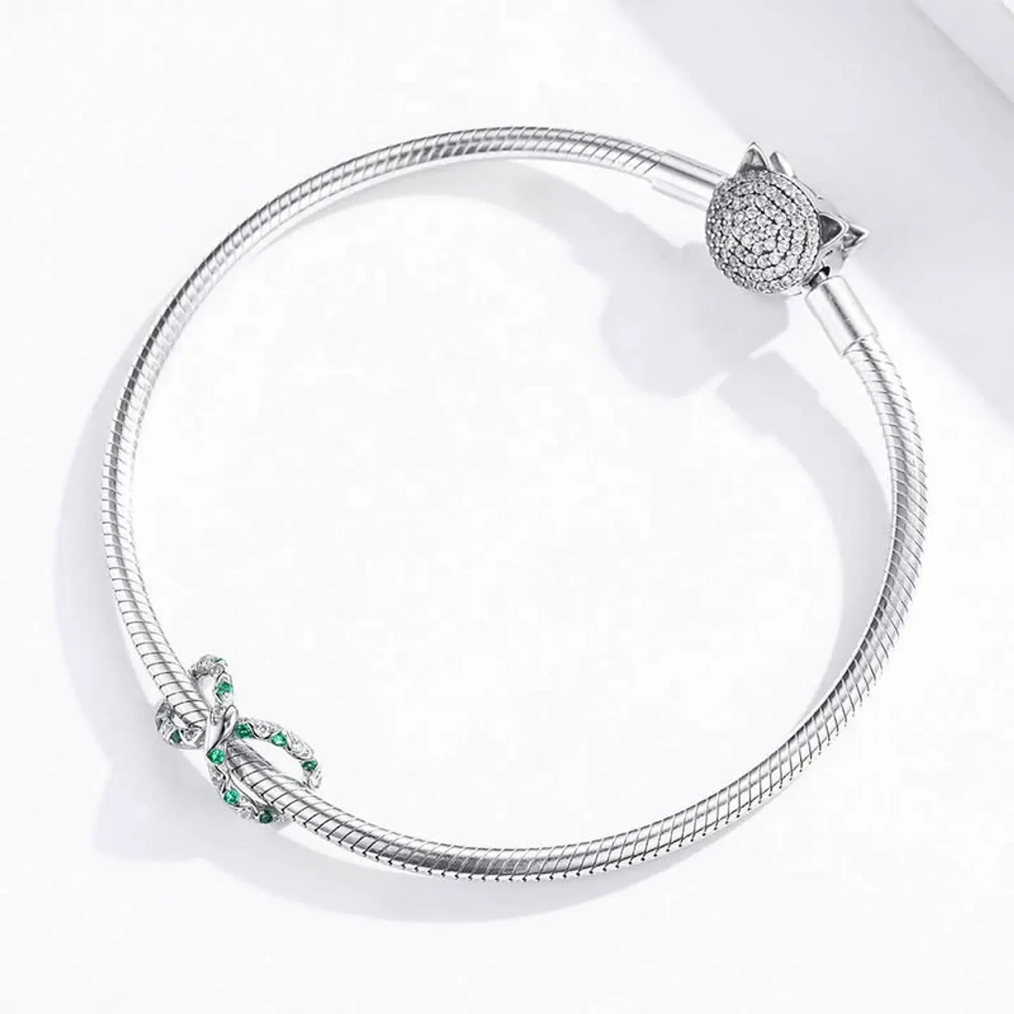 Charm Dije Plata 925 Infinto Serpiente 3