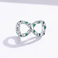 Charm Dije Plata 925 Infinto Serpiente - Miniatura 5