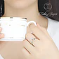Anillo Gato Con Circon Plateado - Miniatura 4