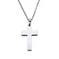 Colgante Collar Cruz Acero - Miniatura 1