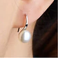 Aros Plata 925 Perla Blanca - Miniatura 3