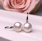 Aros Plata 925 Perla Blanca - Miniatura 4