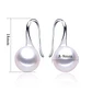 Aros Plata 925 Perla Blanca - Miniatura 5