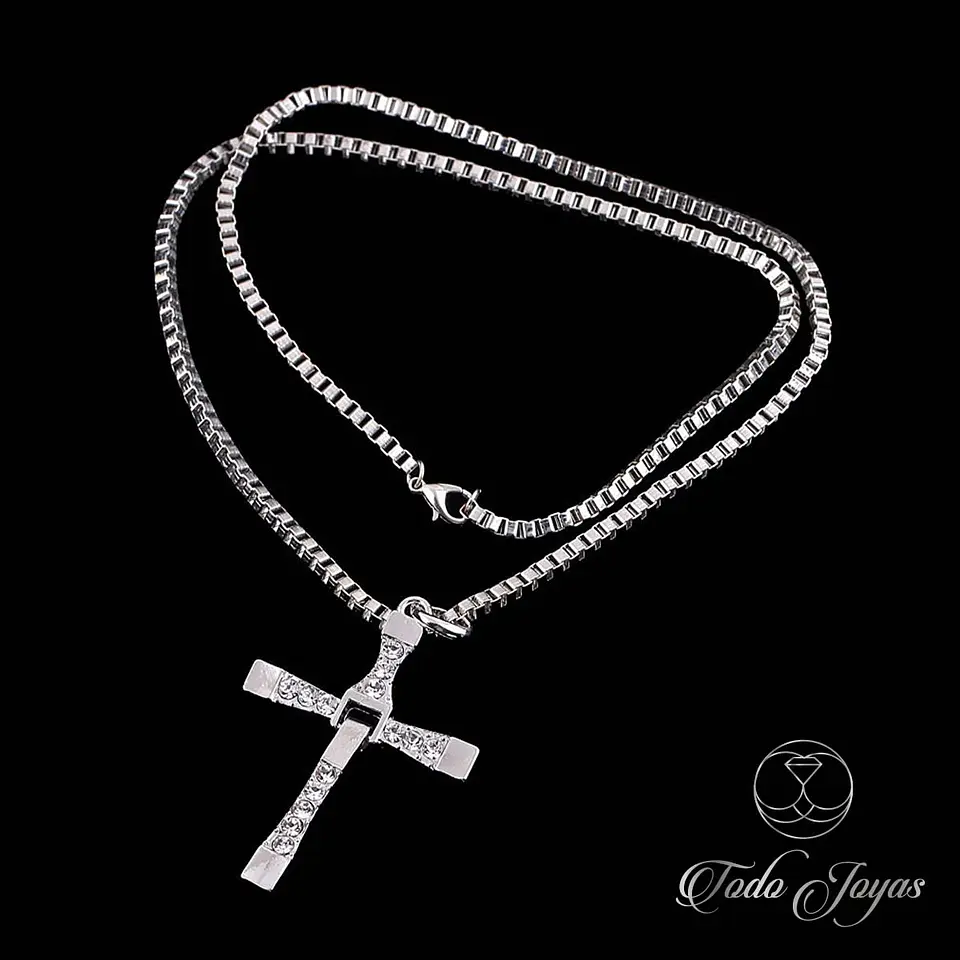 Colgante Cruz de Dominic Toretto Acero 75x45mm 3