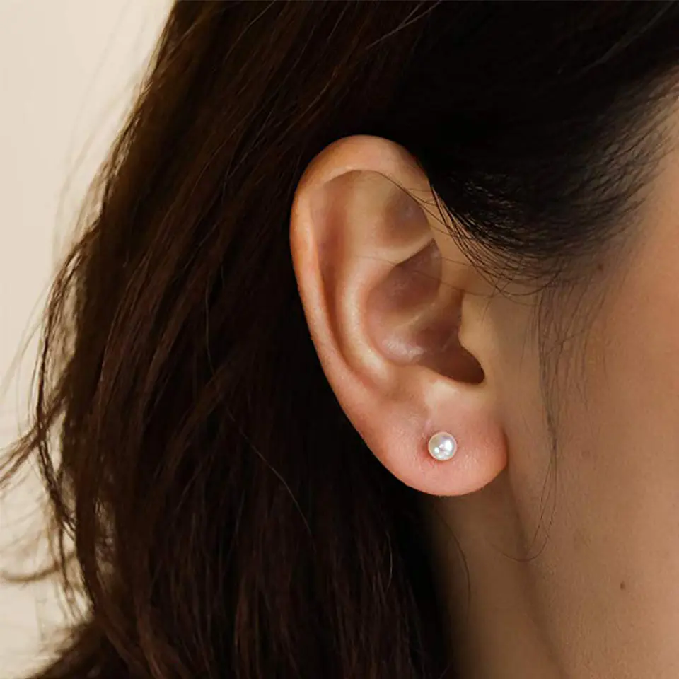 Aros Plata 925 Perla Cultivada 4