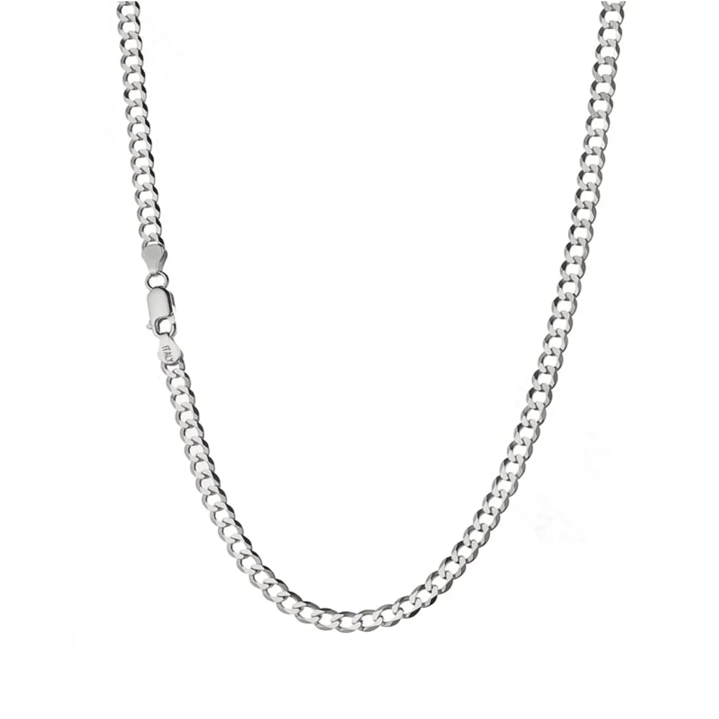 Cadena Plata 925 5mm 60cm Modelo Grumet 4