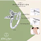 Anillo Plata 925 Mariposa y Circon - Miniatura 4