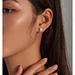 Aros Plata 925 Argolla Perla - Miniatura 4