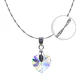 Collar Plata 925 Cristal 14mm Aurora Boreal  - Miniatura 1