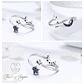 Anillo Plata 925 Luna Azul y Estrellas - Miniatura 2