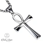 Cruz Egipcia Ankh Acero 50mm Con Cadena 60cm - Miniatura 6