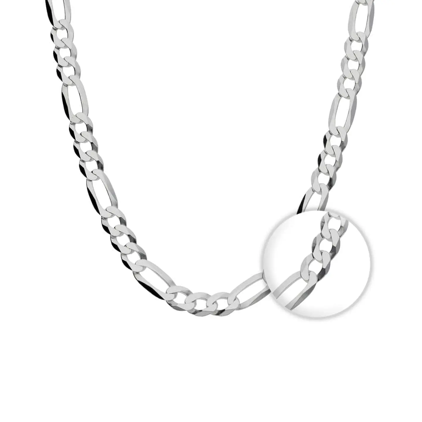 Cadena Plata 925 6mm 60cm Modelo Cartier 1