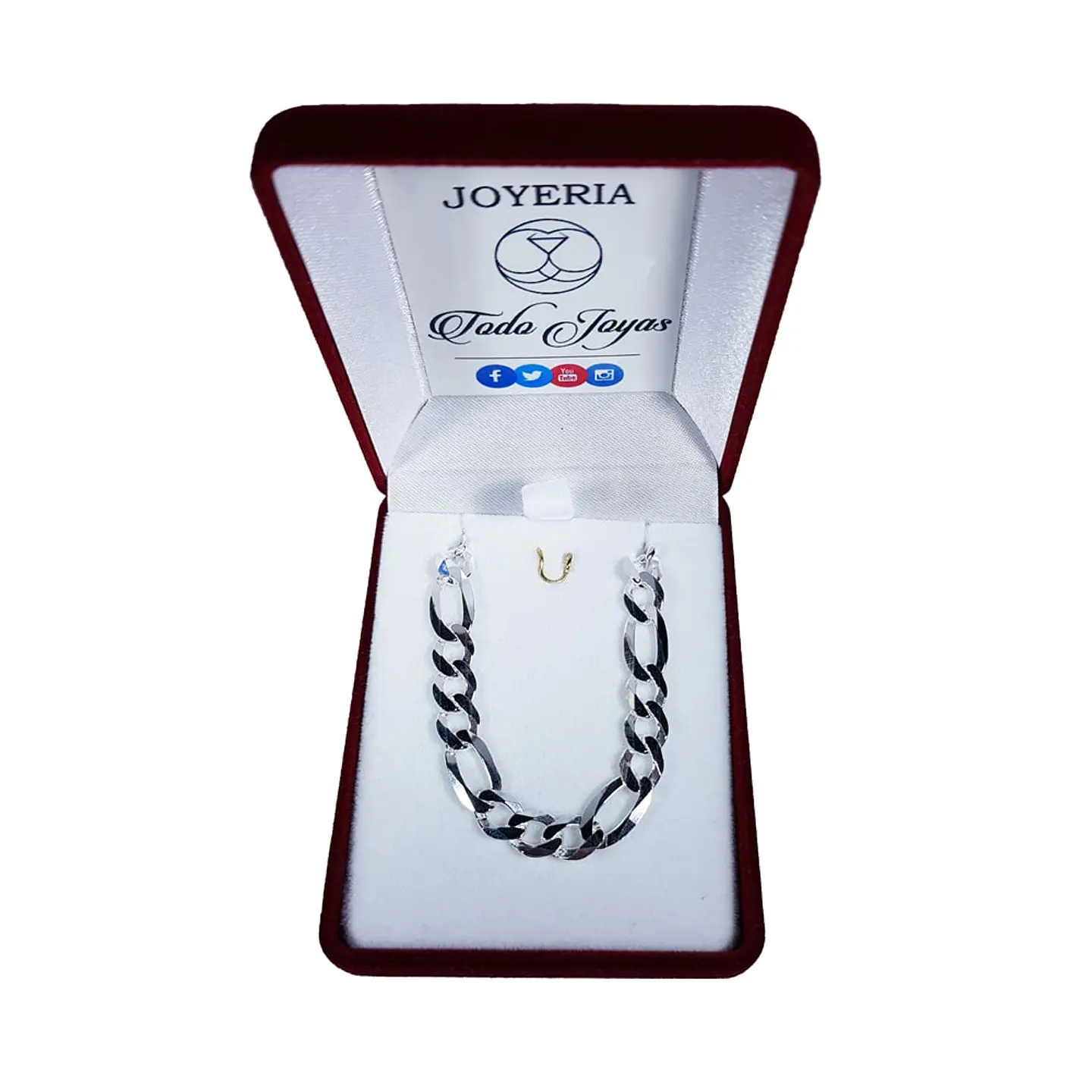 Cadena Plata 925 6mm 60cm Modelo Cartier 2