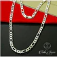 Cadena Plata 925 4mm 60cm Modelo Cartier - Miniatura 2