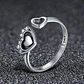 Anillo Plata 925 Corazon en Corazon - Miniatura 2