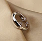 Anillo Orejas Gato Plateado - Miniatura 5