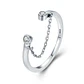 Anillo Plata 925 Arco con Circones - Miniatura 1
