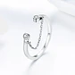 Anillo Plata 925 Arco con Circones - Miniatura 5
