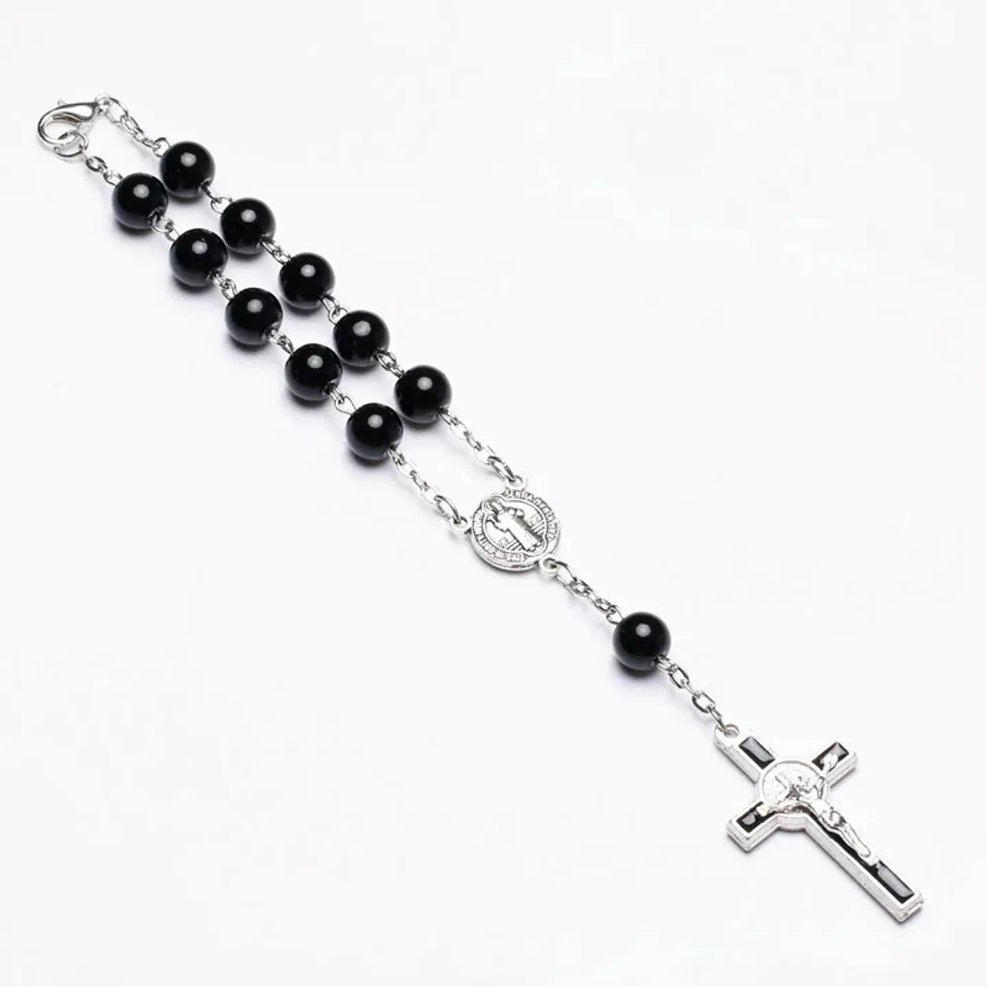 Pulsera Denario Crucifico San Benito Protector 3