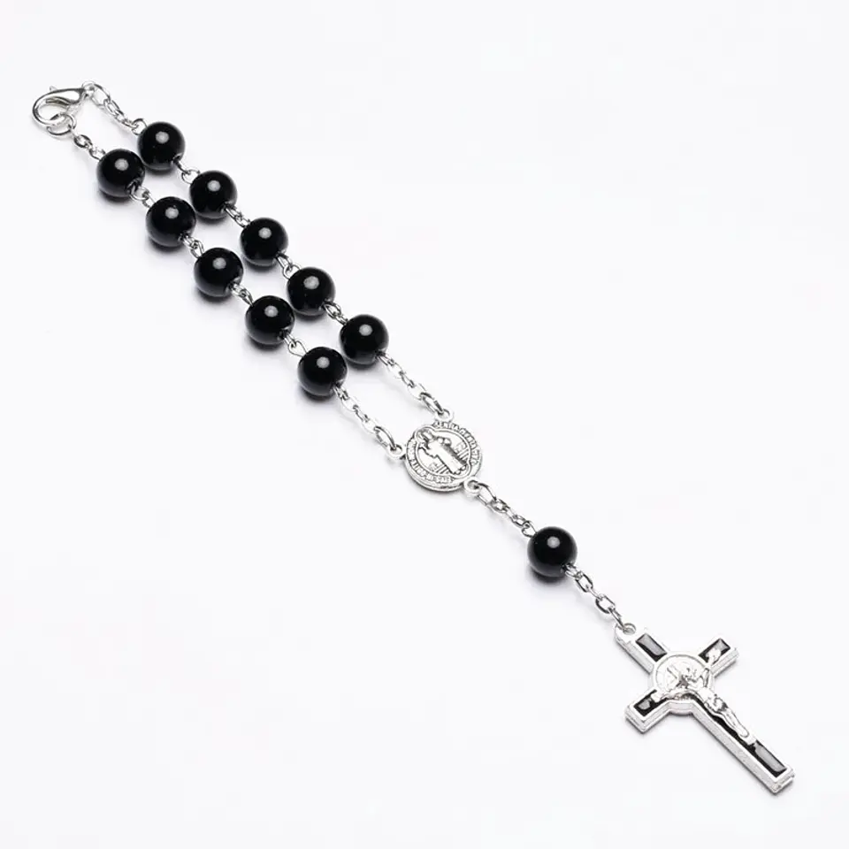 Pulsera Denario Crucifico San Benito Protector 3