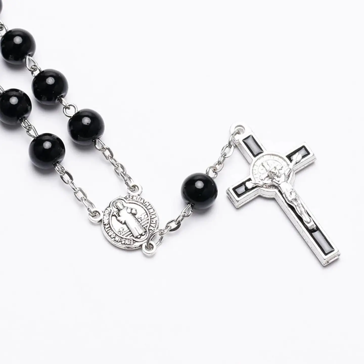 Pulsera Denario Crucifico San Benito Protector 6