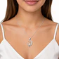 Collar Plata 925 Gato en Luna - Miniatura 3