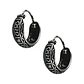 Aros Plata 925 Mini Argolla Etnico 12mm - Miniatura 1