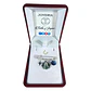 Prendedor Plata 925 Sagrado Corazon de Jesus - Miniatura 2