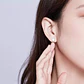 Aros Plata 925 Gatito Opal - Miniatura 4