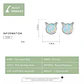 Aros Plata 925 Gatito Opal - Miniatura 6