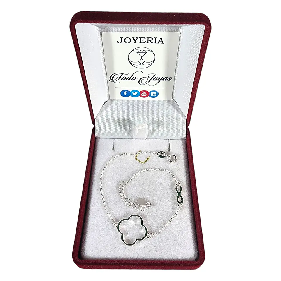 Pulsera Plata 925 Cruz Infinito 2