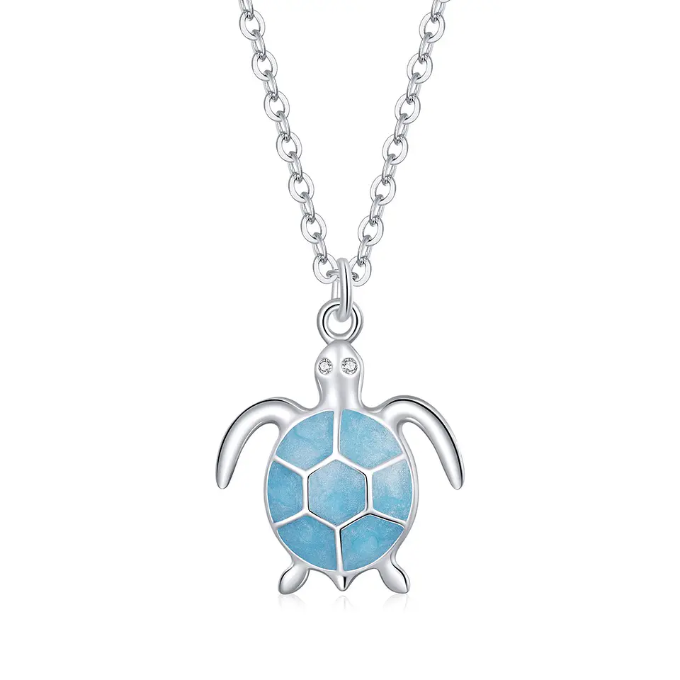 Collar Plata 925 Tortuga Marina 1