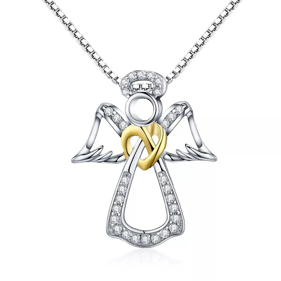 Collar Plata 925 Angel Guardian 1
