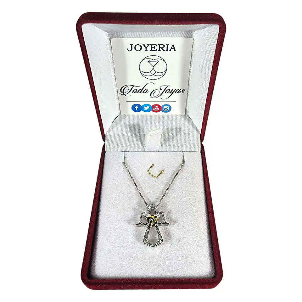 Collar Plata 925 Angel Guardian 2