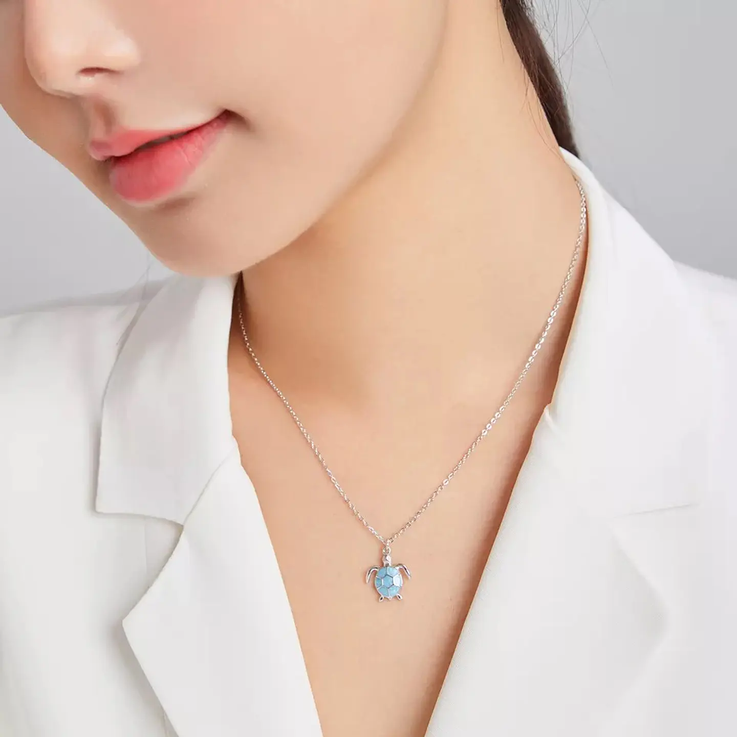 Collar Plata 925 Tortuga Marina 6