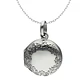 Collar Relicario Plata 925 Circular - Miniatura 1