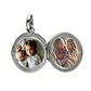 Collar Relicario Plata 925 Circular - Miniatura 3