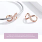 Charm Dije Plata 925 Infinito Rose Gold - Miniatura 5