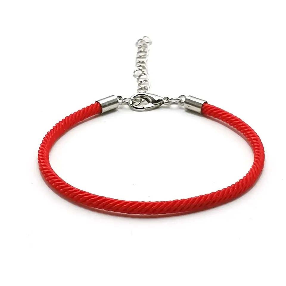 Pulsera Para Charm Cuerda Roja Proteccion  1