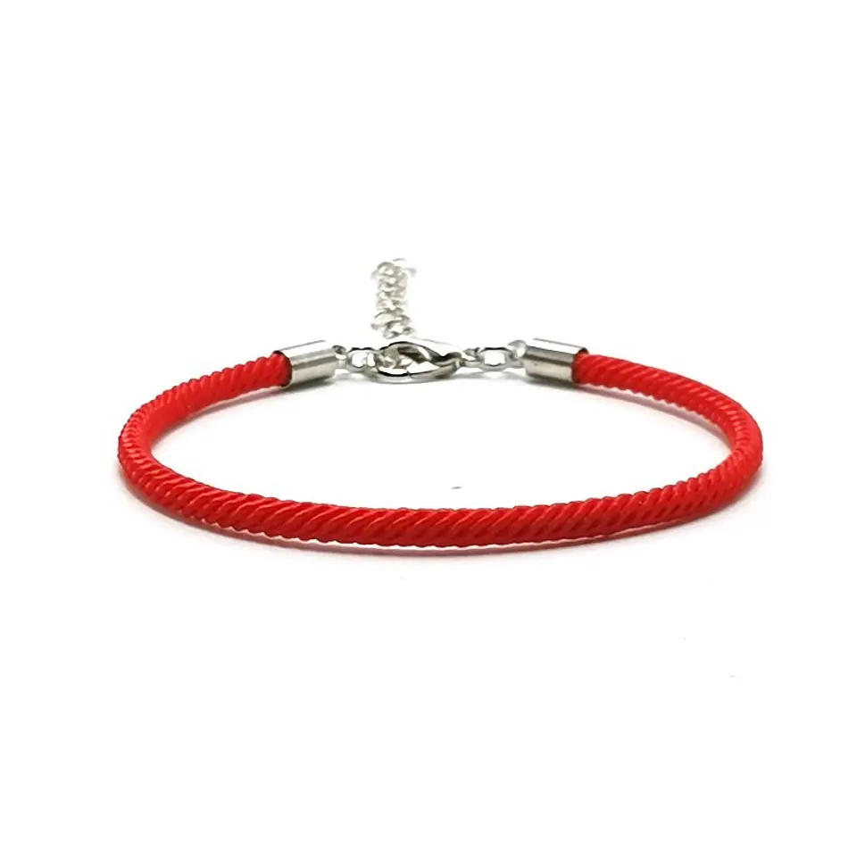 Pulsera Para Charm Cuerda Roja Proteccion  3