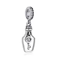 Charm Dije Plata 925 Botella con Llave  - Miniatura 1