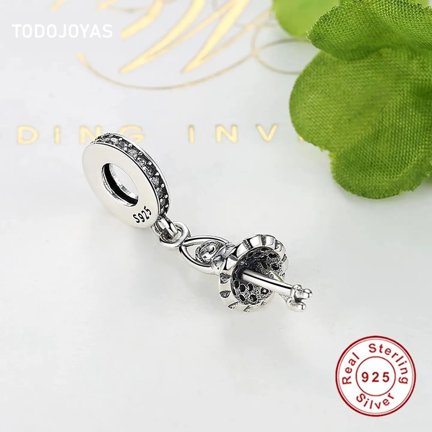 Charm Dije Plata 925 Bailarina 4