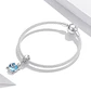 Charm Dije Plata 925 Tortuga Celeste - Miniatura 2