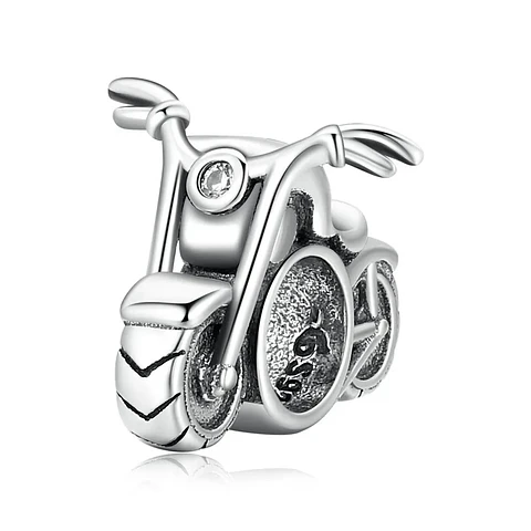 Charm Dije Plata 925 Moto Clasica