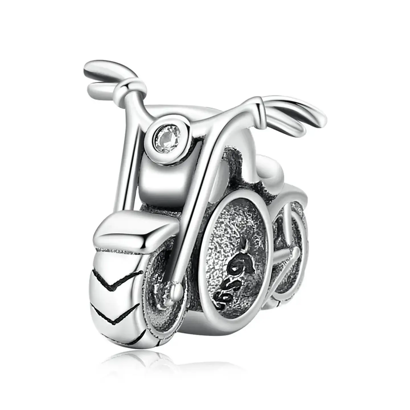 Charm Dije Plata 925 Moto Clasica 1