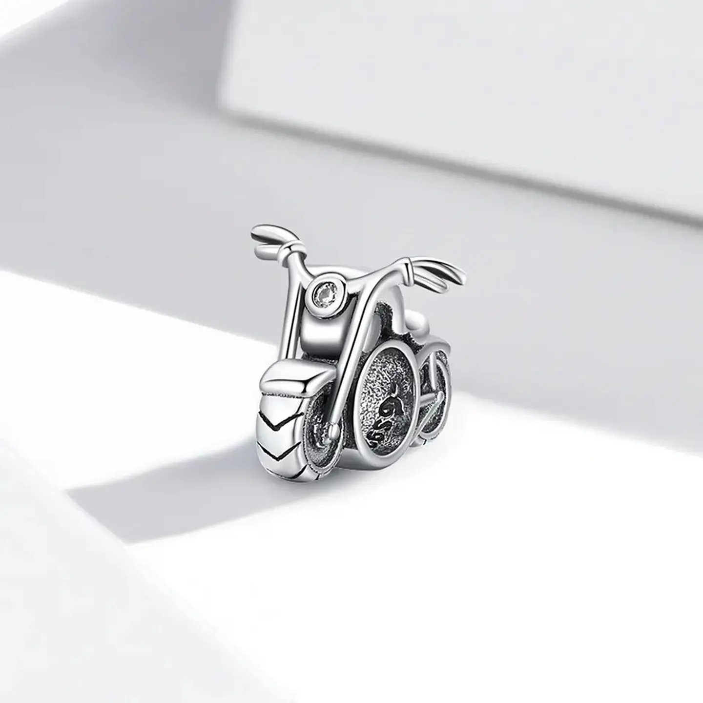 Charm Dije Plata 925 Moto Clasica 5