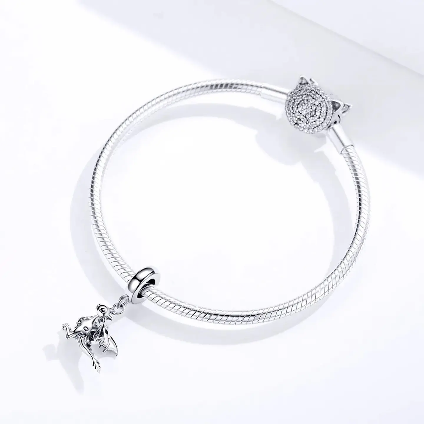 Charm Dije Plata 925 Dragon Silver  2